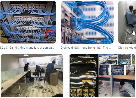 Dịch vụ thi công đi dây mạng
